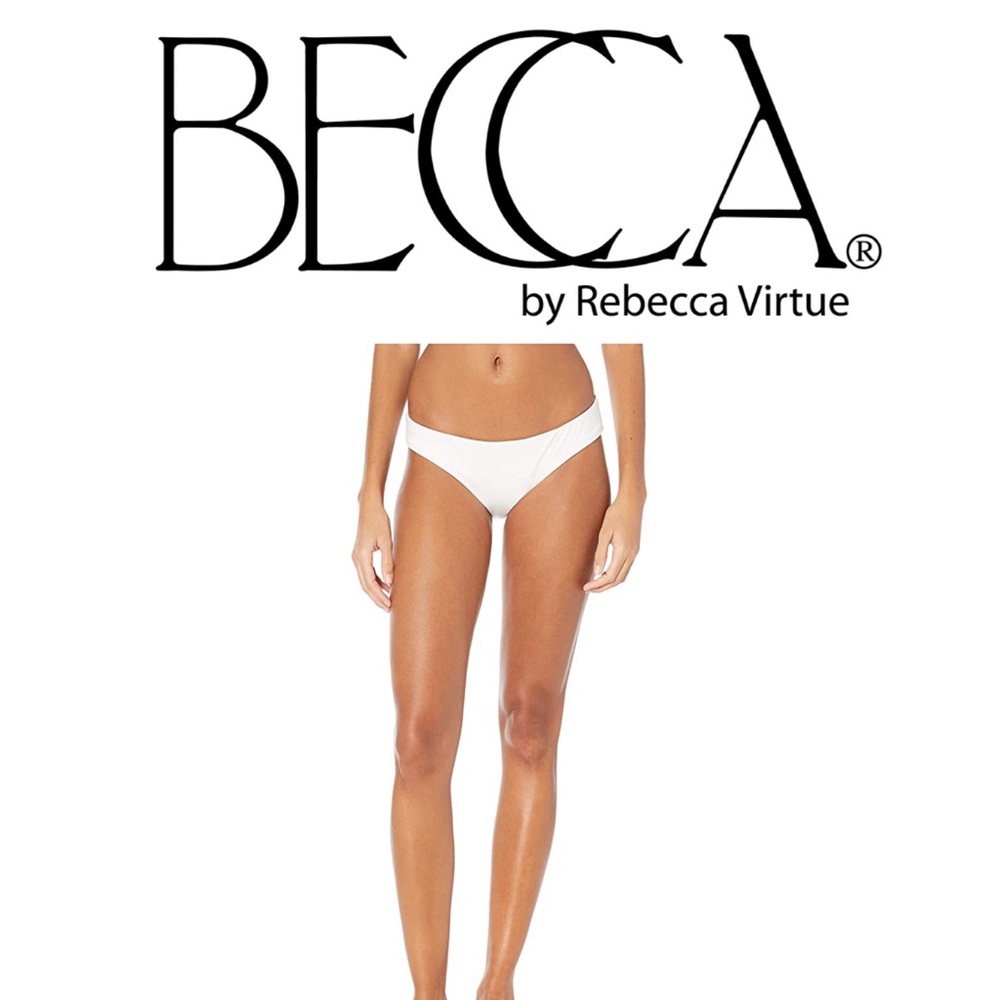 New BECCA - Adele bikini bottoms in white